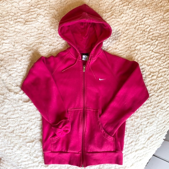 Nike Pink Zip-Up Jacket - Picture 1 of 5